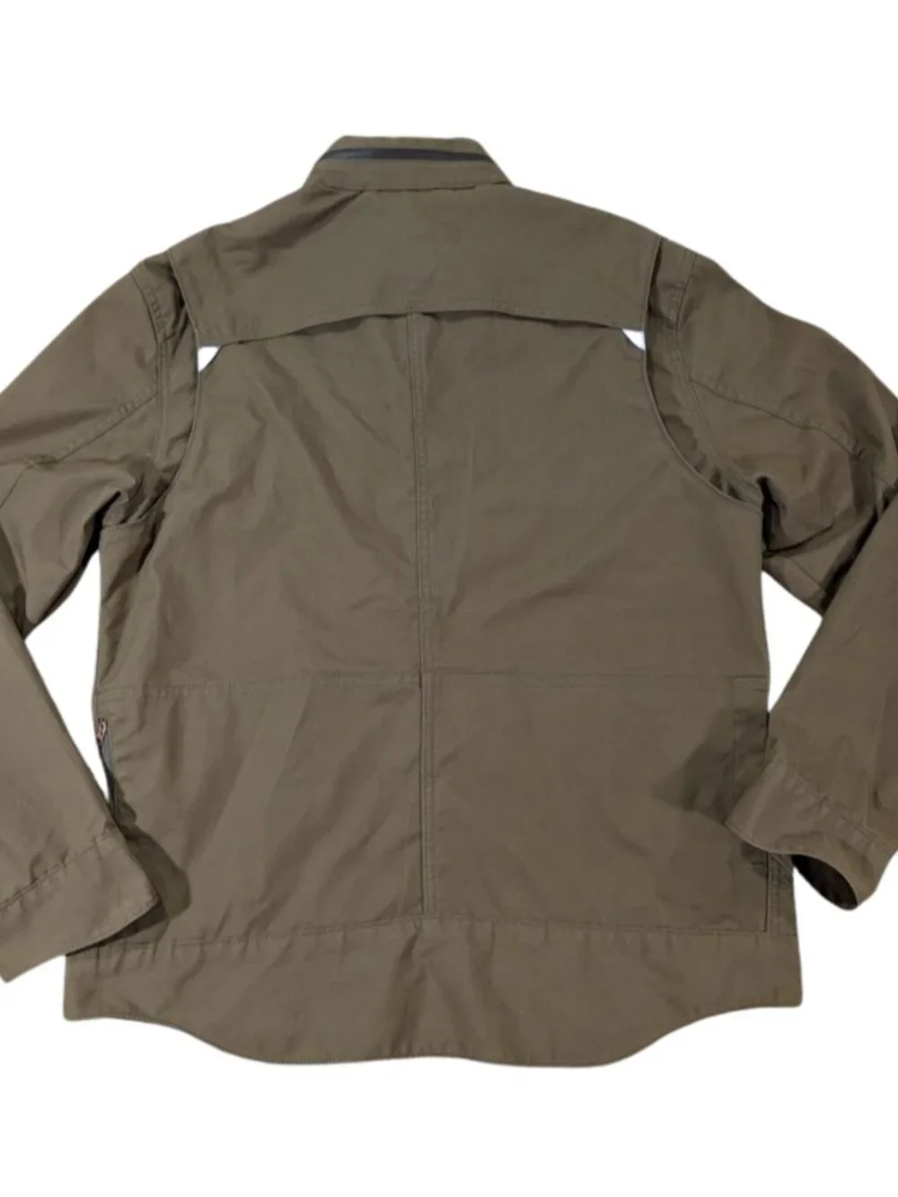 Levi's Red Tab Hooded Field Jacket Mens XL Brown Utility Canvas Military Coat